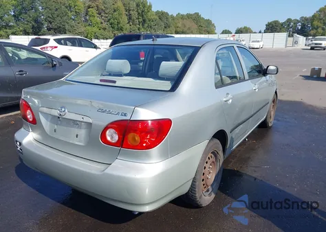 2004 Toyota Corolla Ce из США, поврежденный, VIN JTDBR32E542043154